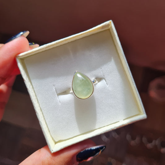 Prehnite Ring - Size 6