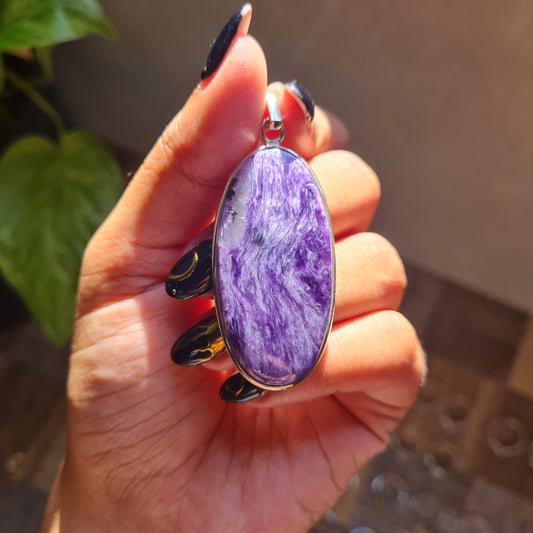 Charoite Pendant