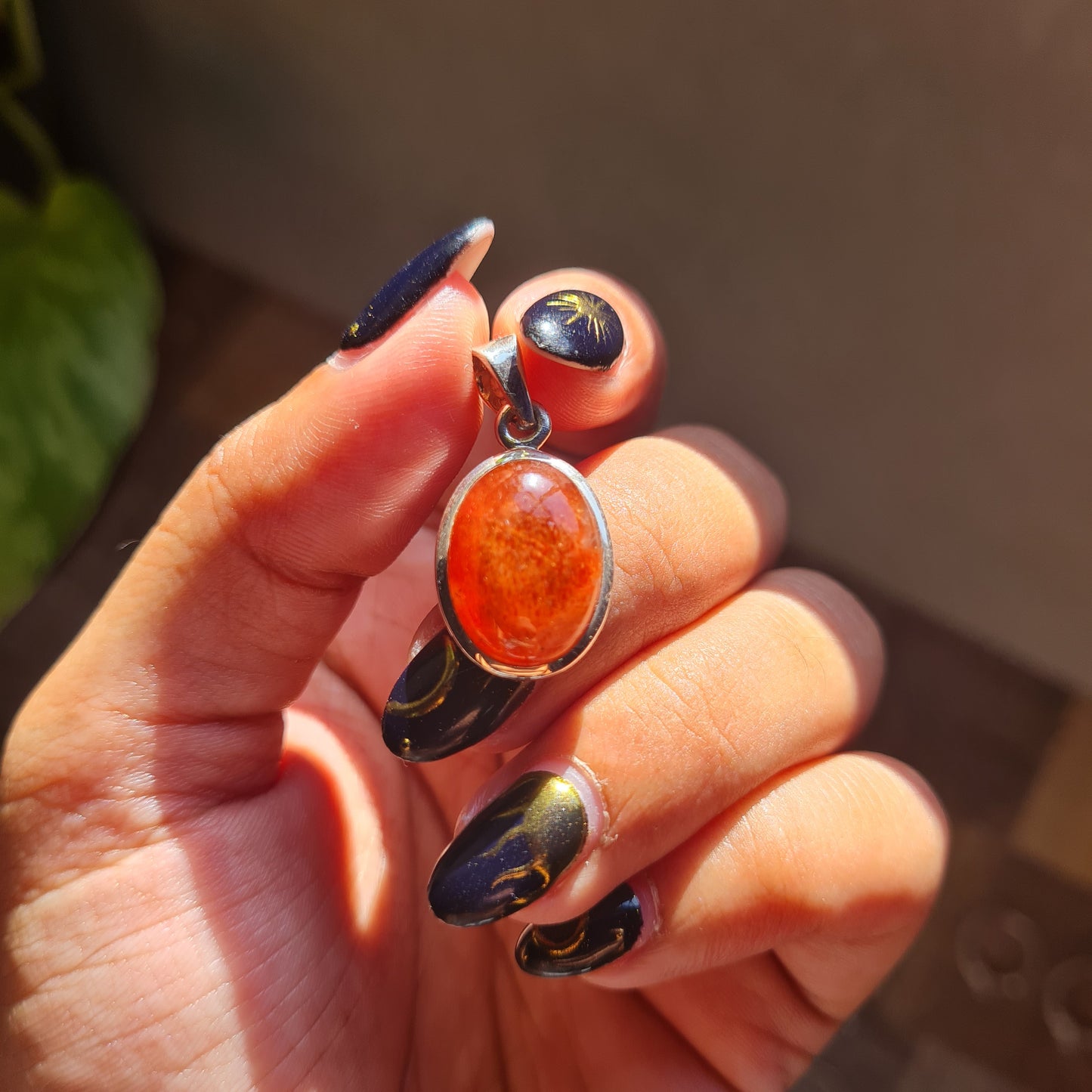 High Quality Sunstone Pendant (Grade AAA)