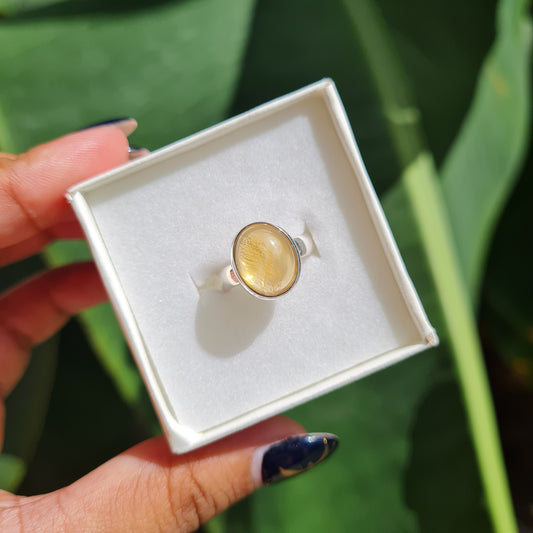 Citrine Ring - Size 6