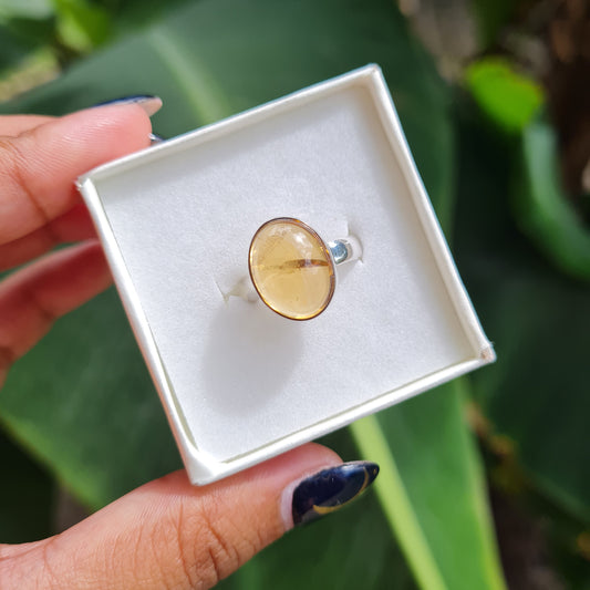 Citrine Ring - Size 7