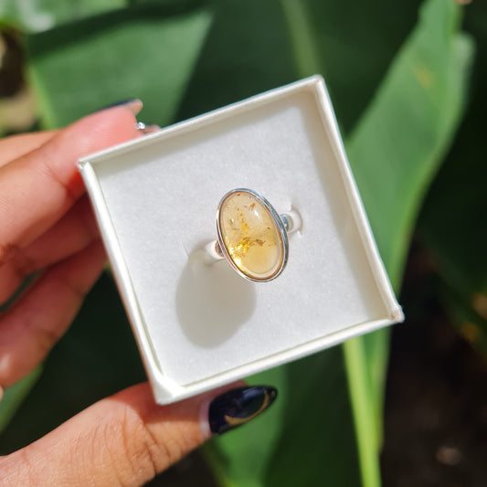 Citrine Ring - Size 8