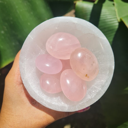 Rose Quartz Tumbled Stone