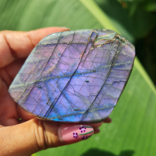 Rare Purple Labradorite Freeform