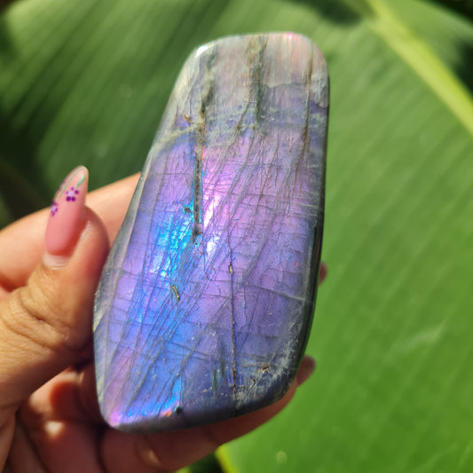 Rare Purple Labradorite Freeform