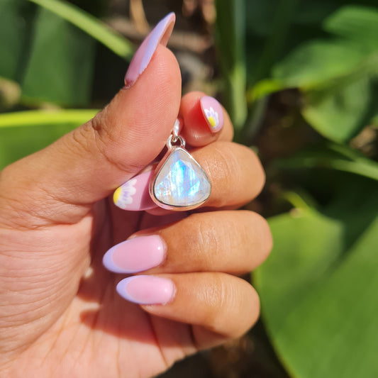 Rainbow Moonstone Pendant