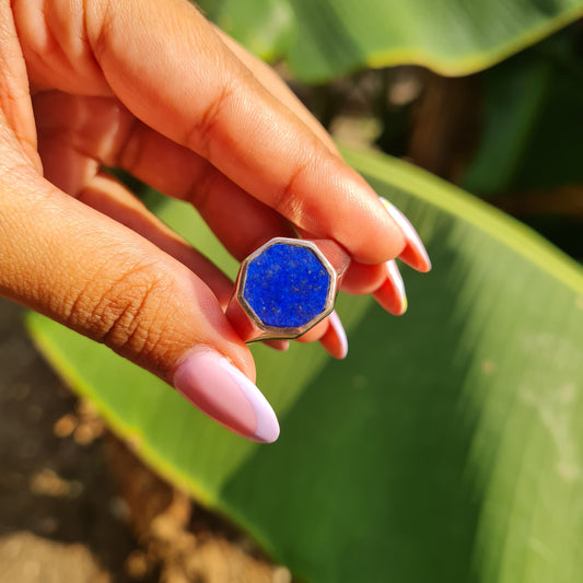 Lapis Lazuli Ring - Size 8