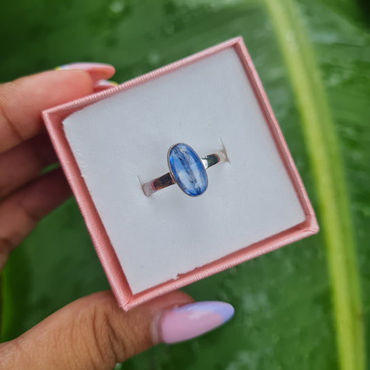 Blue Kyanite Ring - Size 8