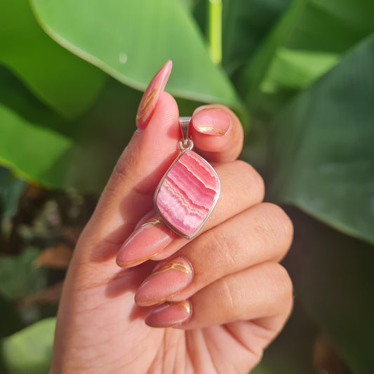 Rhodochrosite Pendant