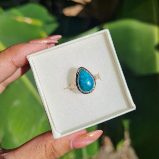 Chrysocolla Ring - Size 5.5