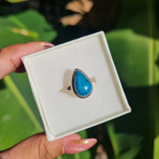 Chrysocolla Ring - Size 7.5