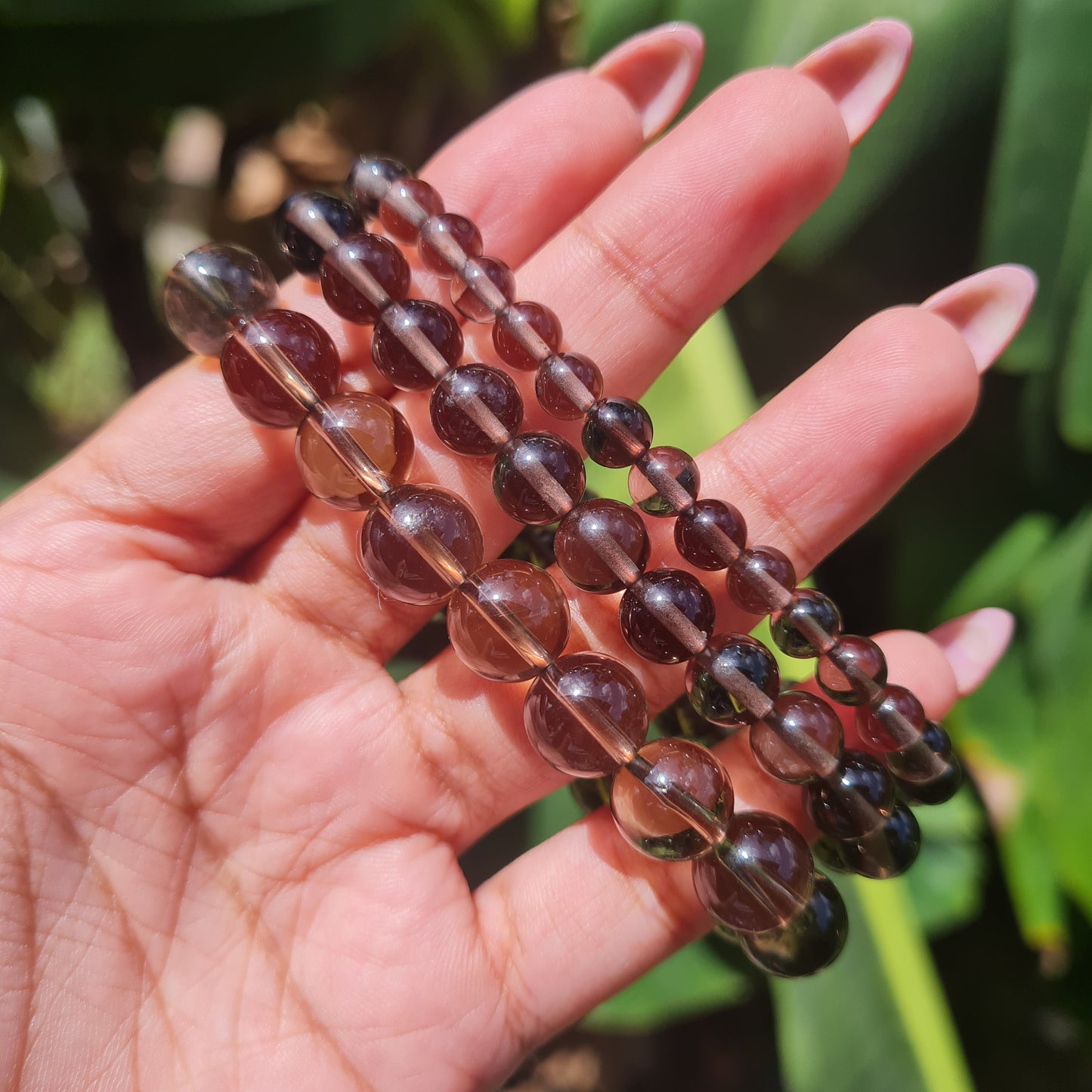 Smoky Quartz Gemstone Bracelet