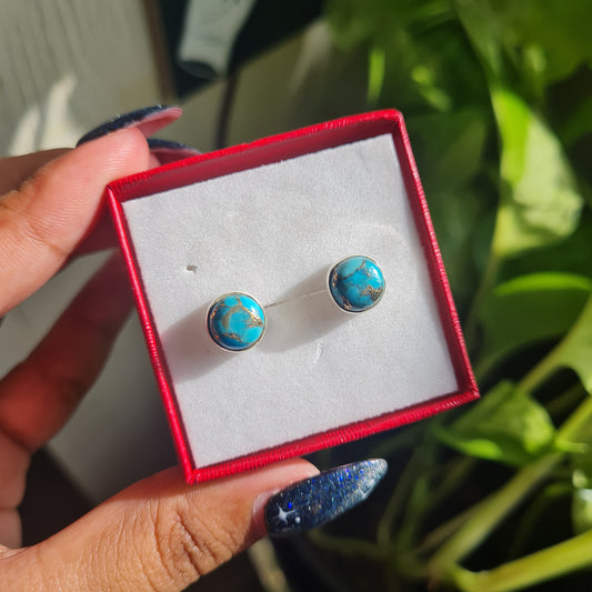 Turquoise Stud Earrings