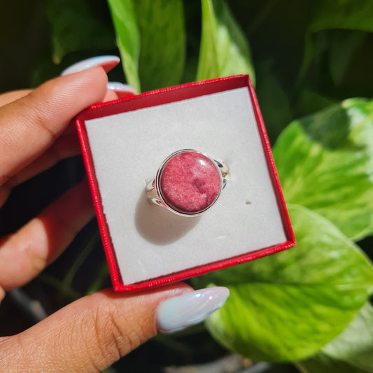 Thulite Ring - Size 10