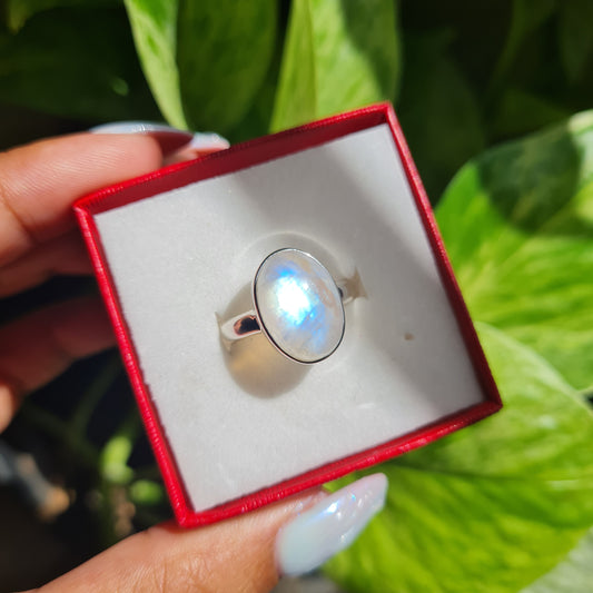 Moonstone Ring - Size 8