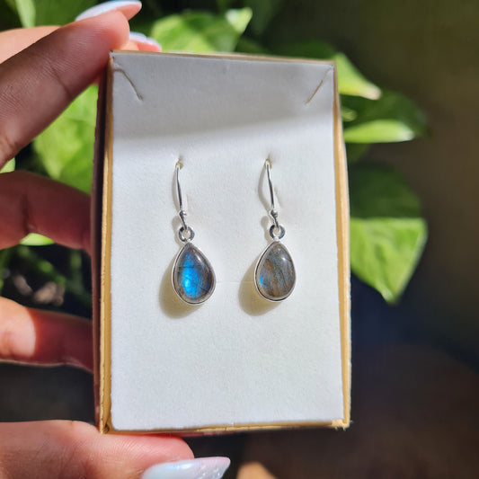 Labradorite Earrings