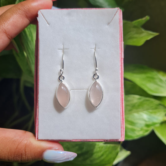 Rose Quartz Earrings