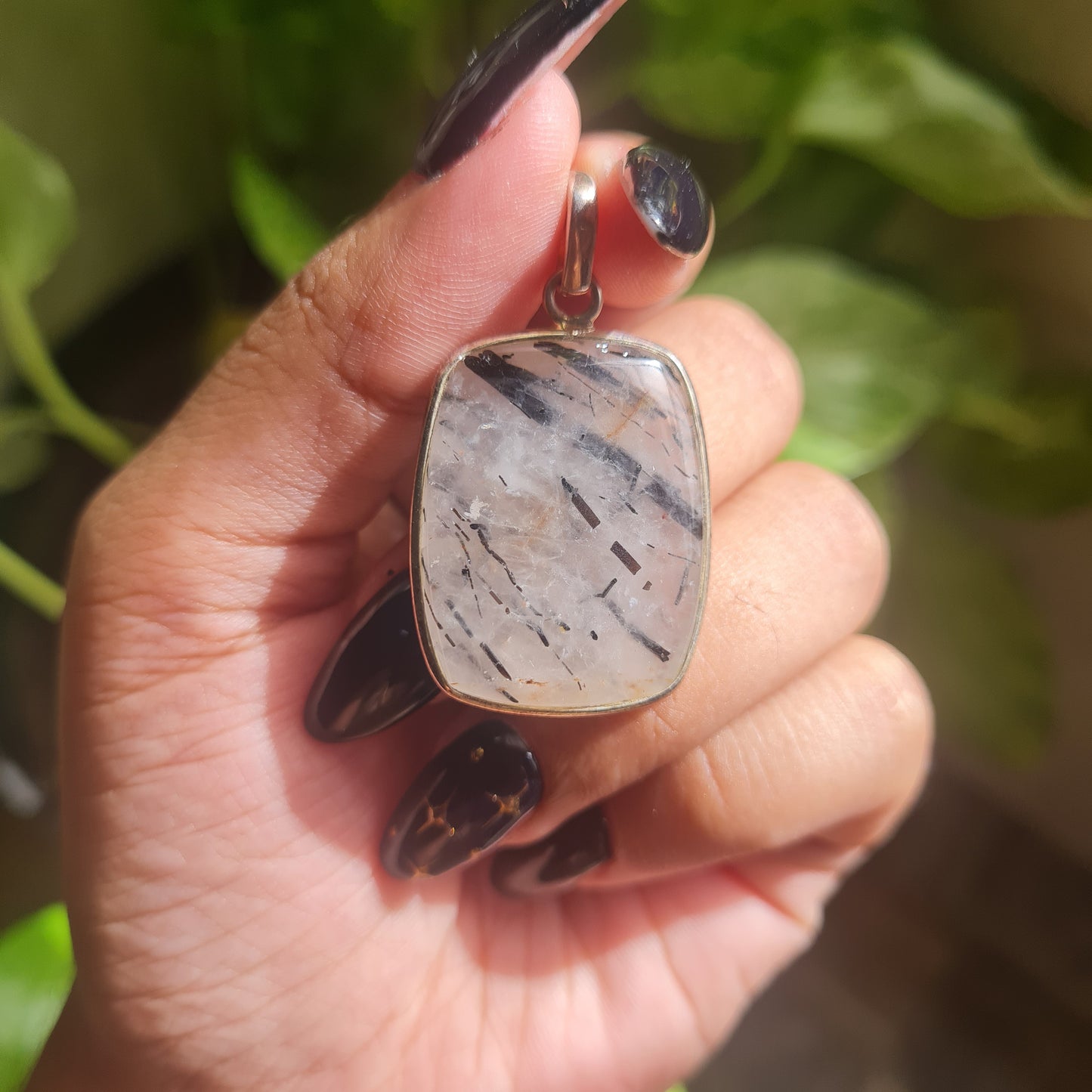 Tourmaline Quartz Pendant