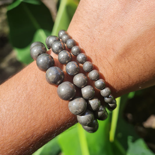 Pyrite Gemstone Bracelet