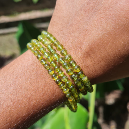 Peridot Gemstone Bracelet