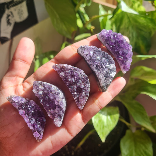 Amethyst Moon Specimen