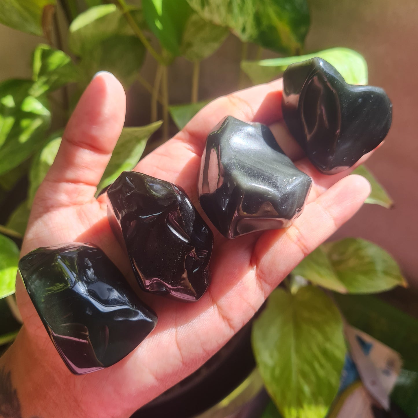 Mini Rainbow Obsidian Specimen