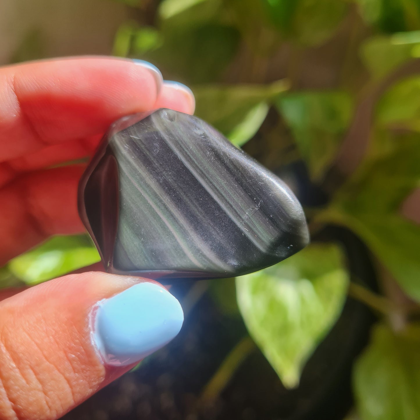 Mini Rainbow Obsidian Specimen