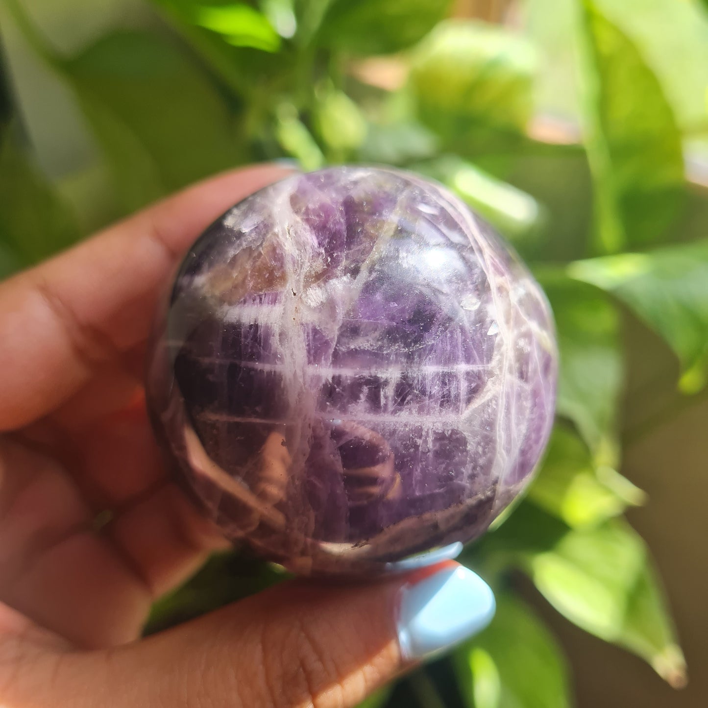 Amethyst Gemstone Sphere