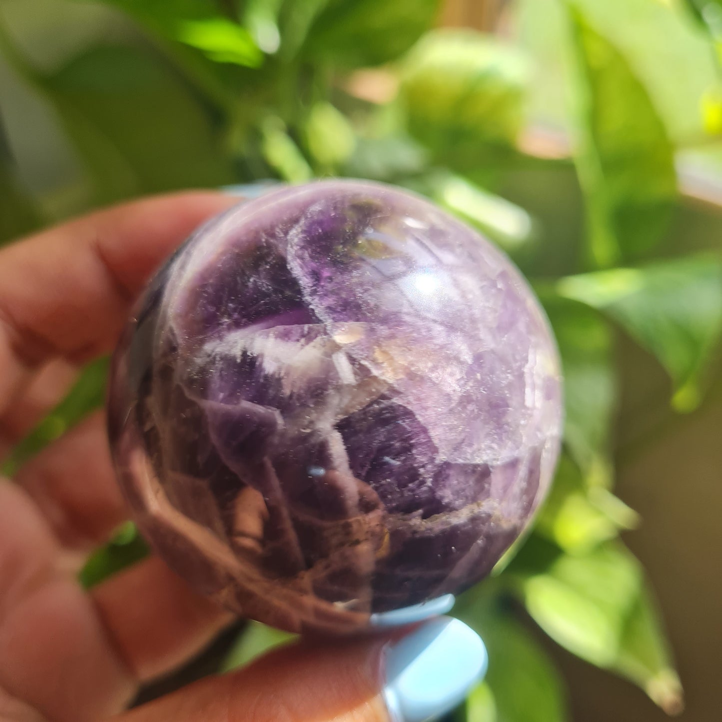 Amethyst Gemstone Sphere