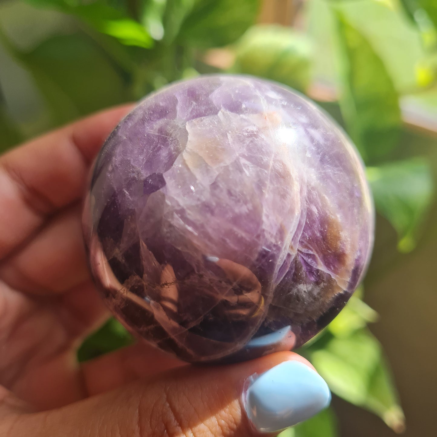 Amethyst Gemstone Sphere