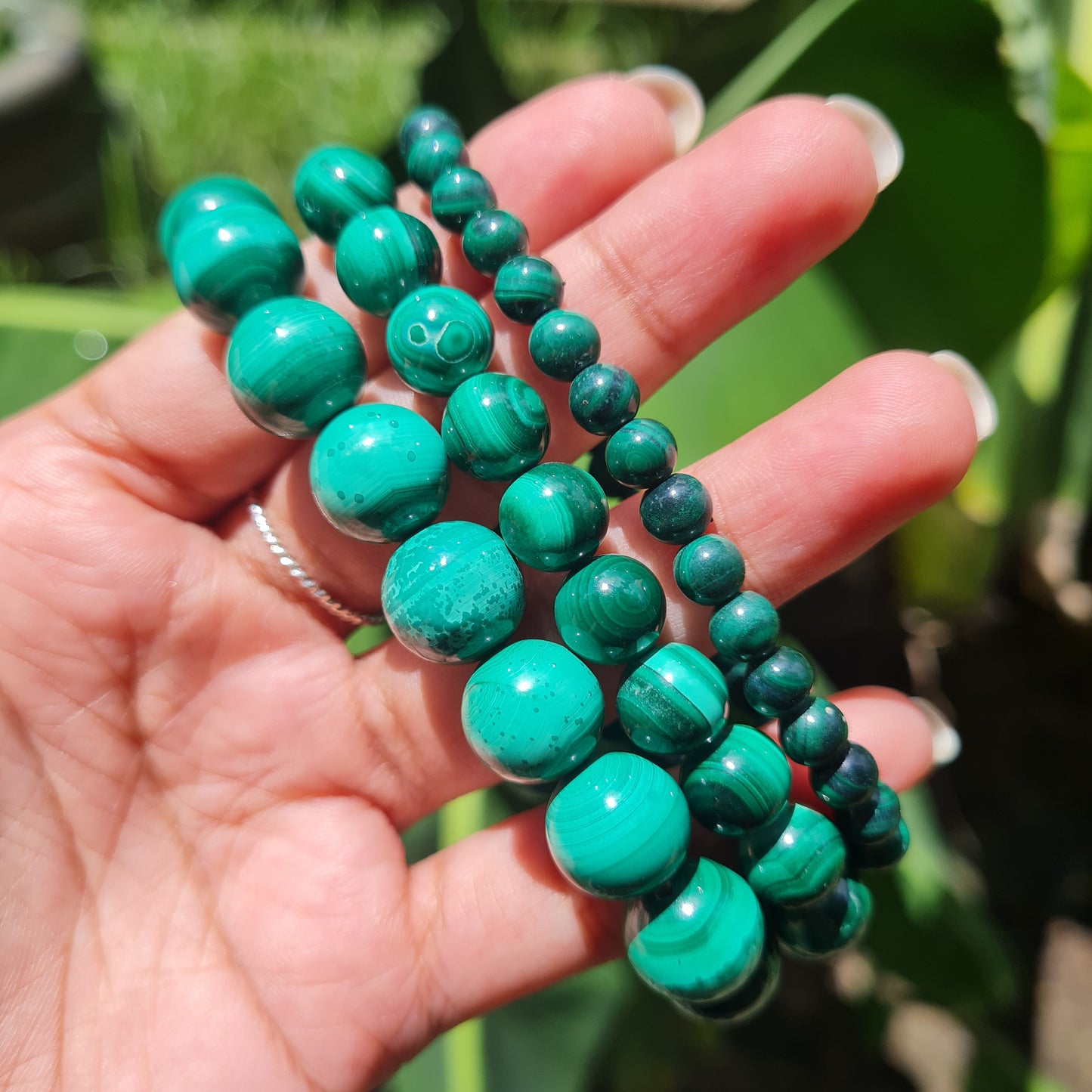 Malachite Gemstone Bracelet