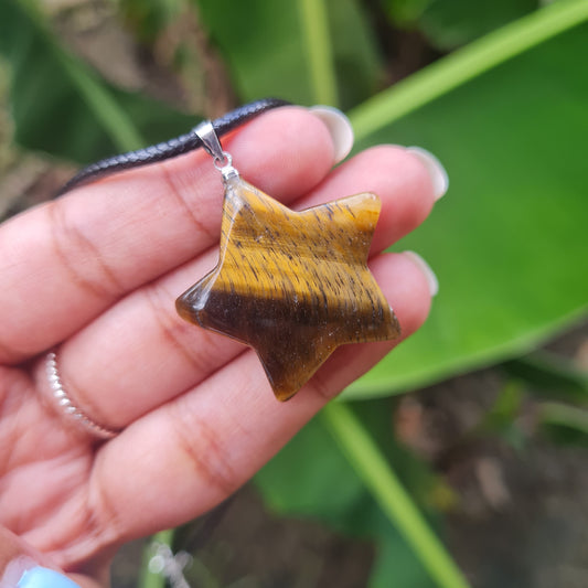 Tiger’s Eye Star Necklace