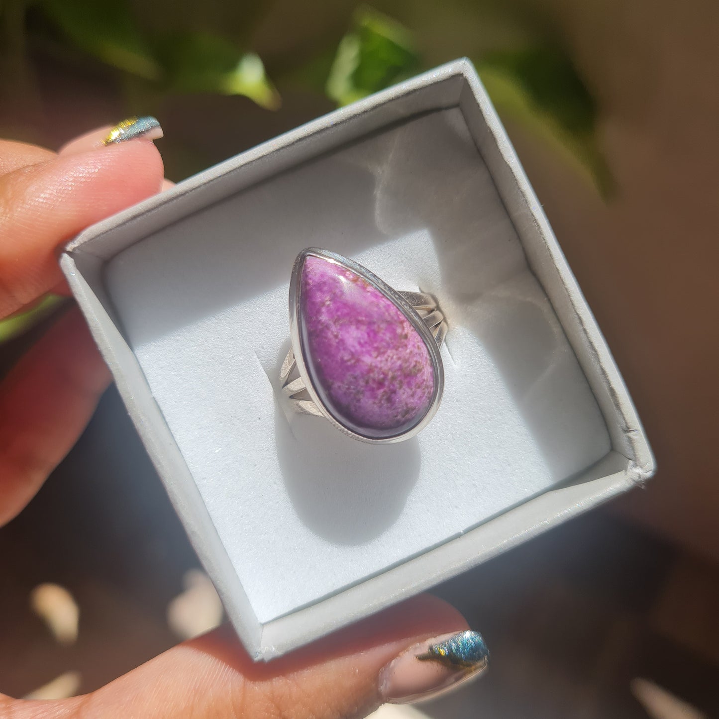 Stichtite Ring - Size 8