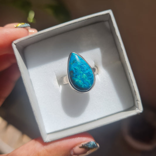 Chrysocolla Ring - Size 6