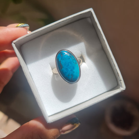 Chrysocolla Ring - Size 7