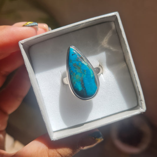 Chrysocolla Ring - Size 9