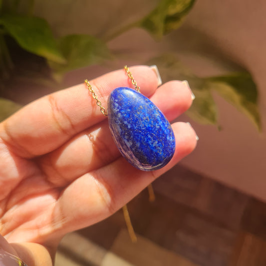 Lapis Lazuli Nugget Necklace