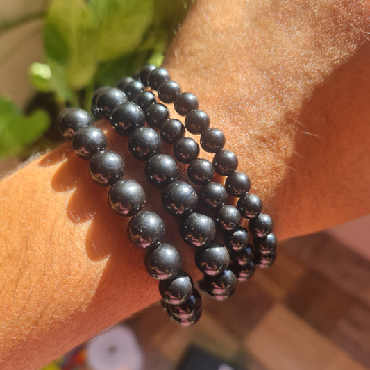 Jet Gemstone Bracelet