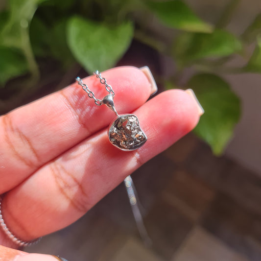 Dainty Pyrite Pendant