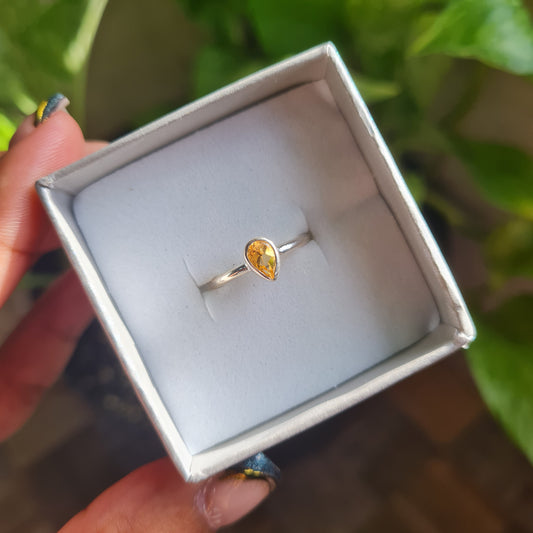 Citrine Ring - Size 8