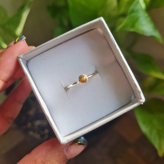 Citrine Ring - Size 7