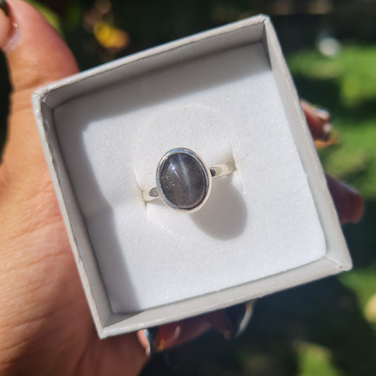 Sulemani Cat's Eye Ring - Size 9