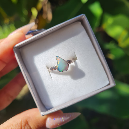 Ethiopian Opal Ring - Size 5.5