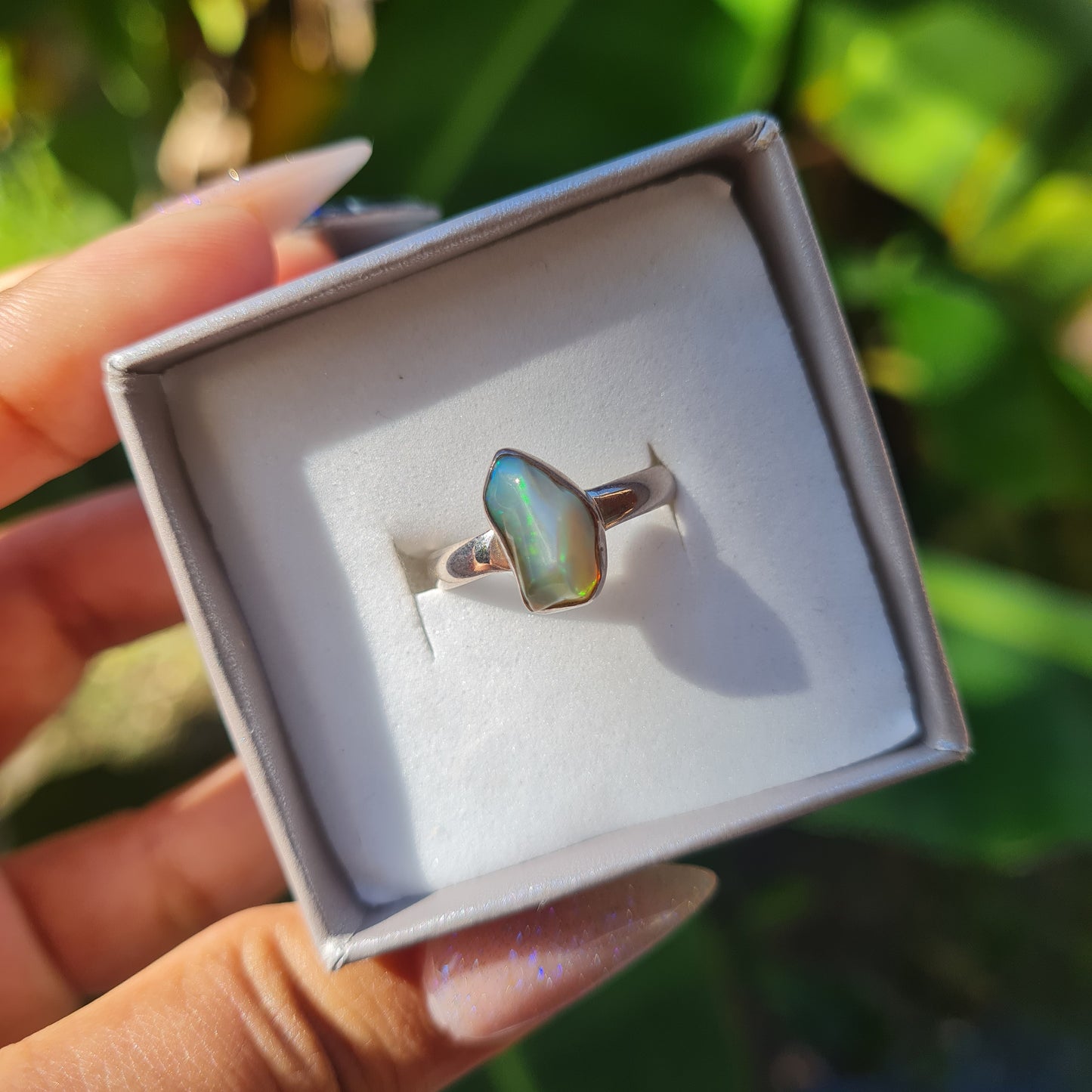 Ethiopian Opal Ring - Size 6.5