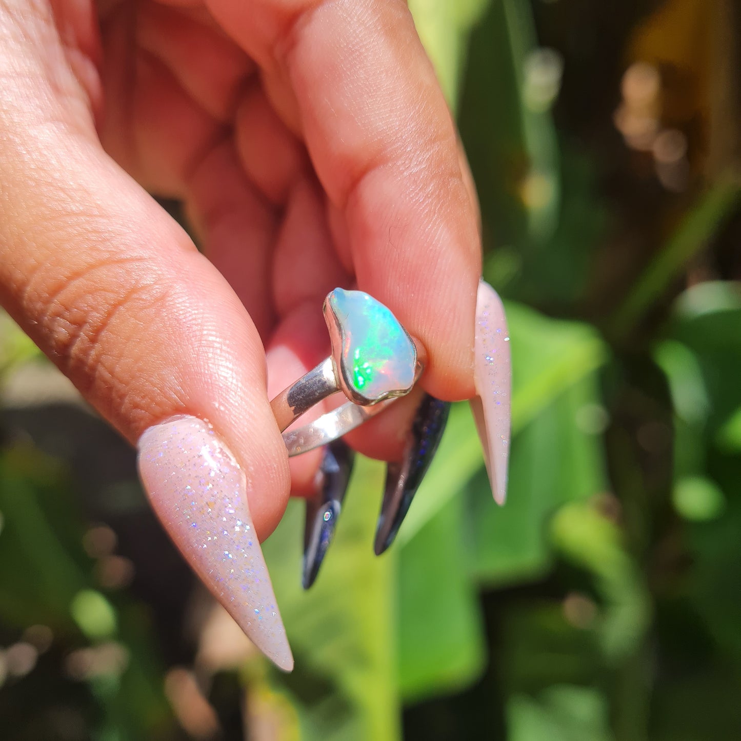 Ethiopian Opal Ring - Size 5.5