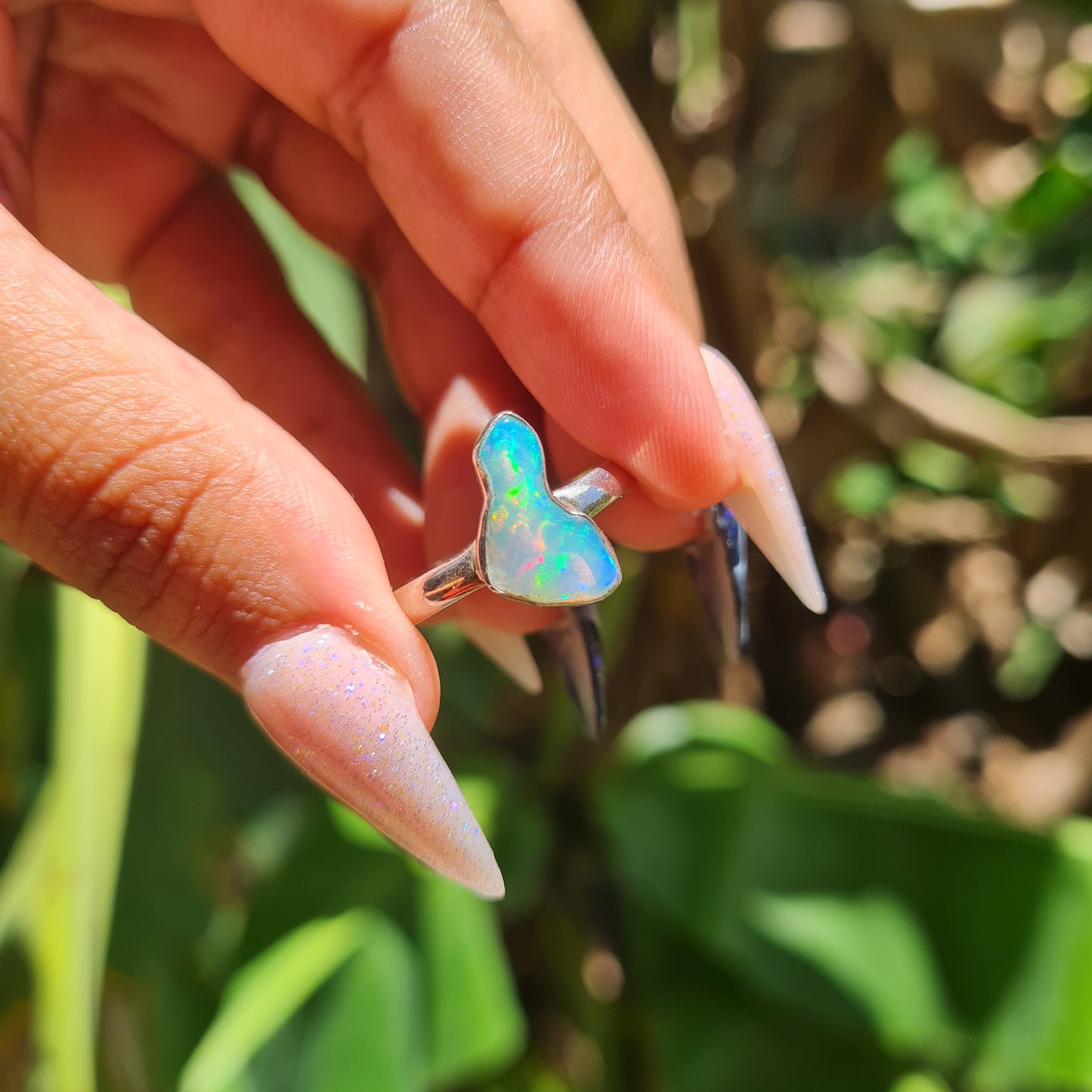 Ethiopian Opal Ring - Size 8.5