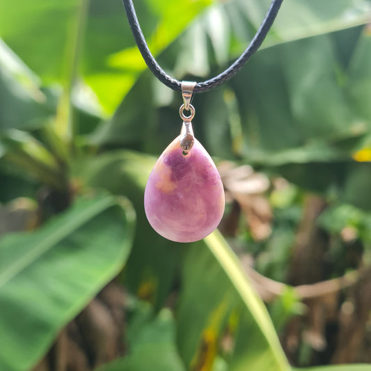 Lepidolite Drop Necklace