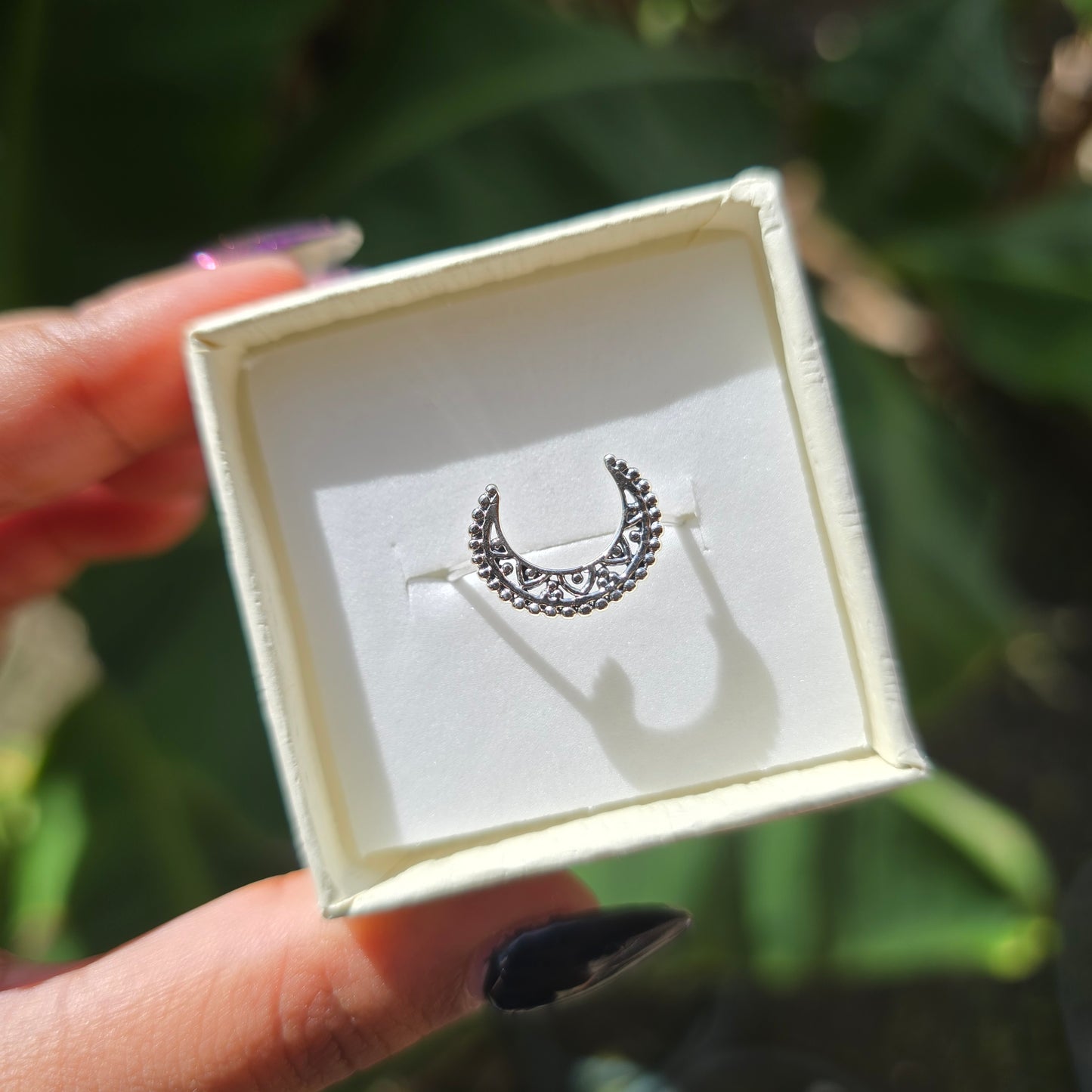 Half Moon Ring - Size 6