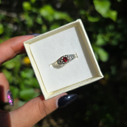 Garnet Ring - Size 5