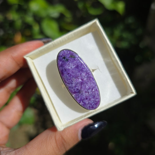 Charoite Ring - Size 7